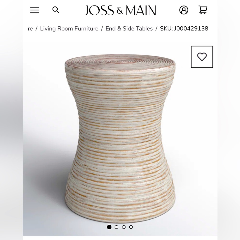 Joss & Main Holcomb Global End Table